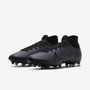 Nike Mercurial Superfly 7 Elite AG-PRO - Férfi Focicipő - Fekete/Fekete